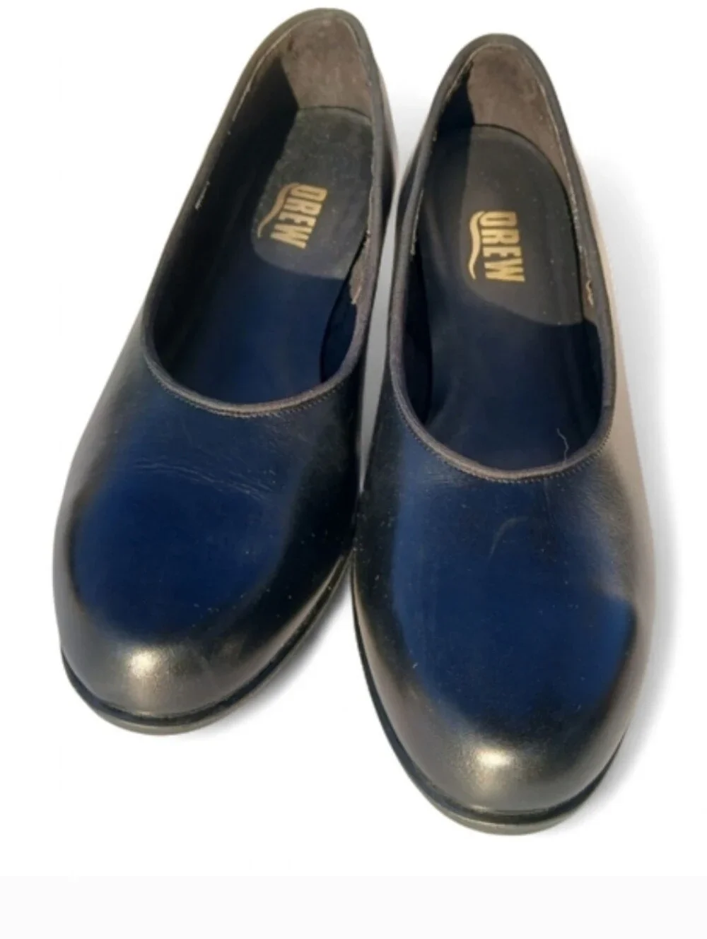 Comfort 9W Nwob Block Heels Black Leather